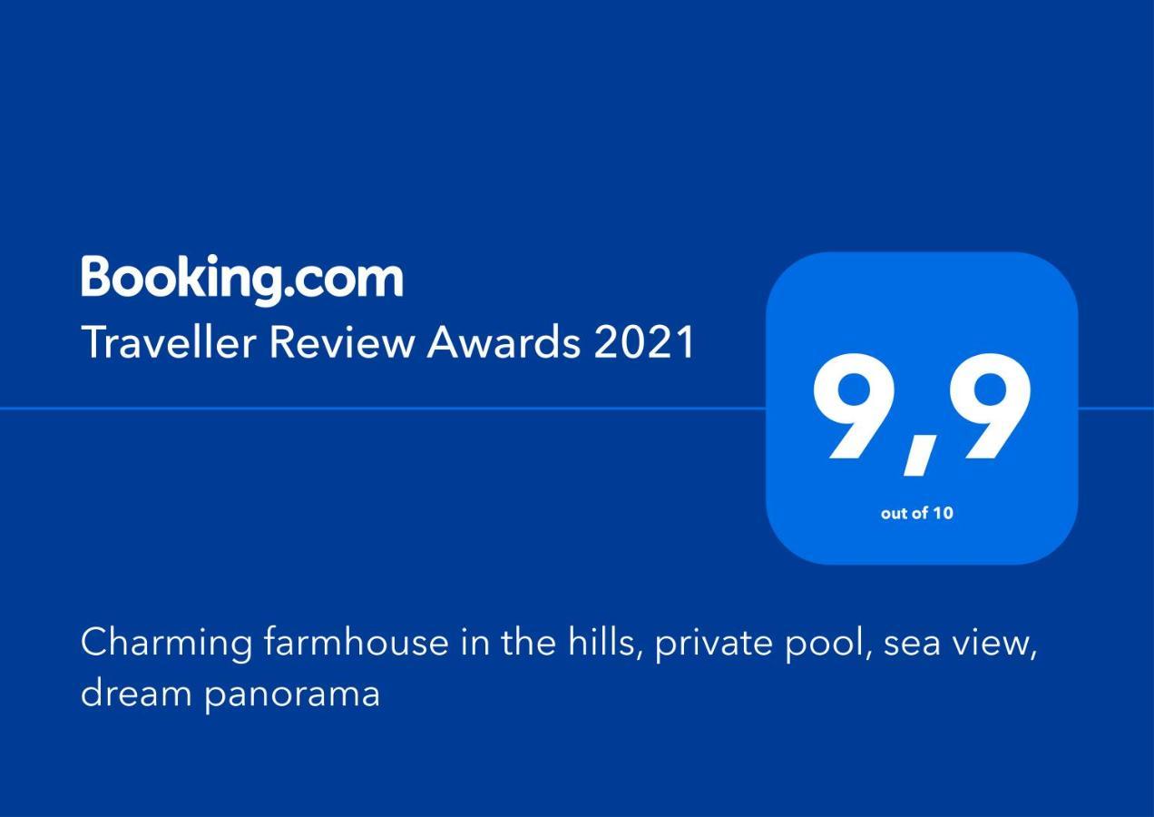 Charming Farmhouse In The Hills, Private Pool, Sea View, Dream Panorama Camaiore Zewnętrze zdjęcie