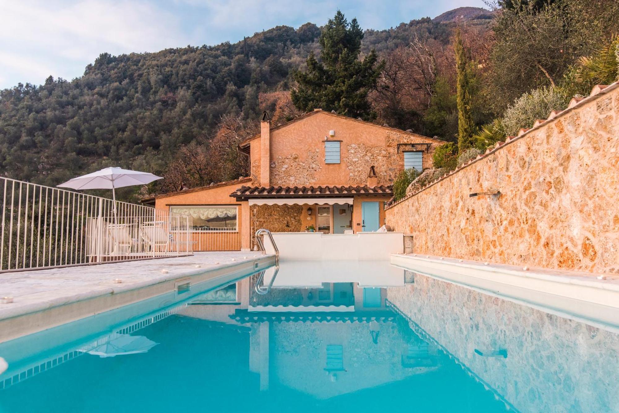 Charming Farmhouse In The Hills, Private Pool, Sea View, Dream Panorama Camaiore Zewnętrze zdjęcie