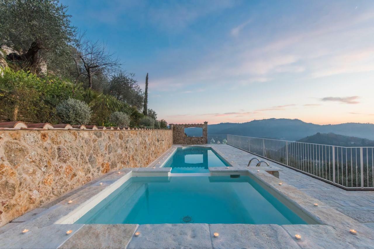 Charming Farmhouse In The Hills, Private Pool, Sea View, Dream Panorama Camaiore Zewnętrze zdjęcie