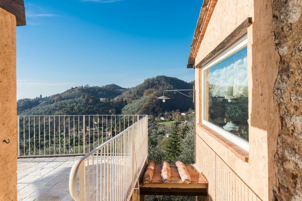 Charming Farmhouse In The Hills, Private Pool, Sea View, Dream Panorama Camaiore Zewnętrze zdjęcie