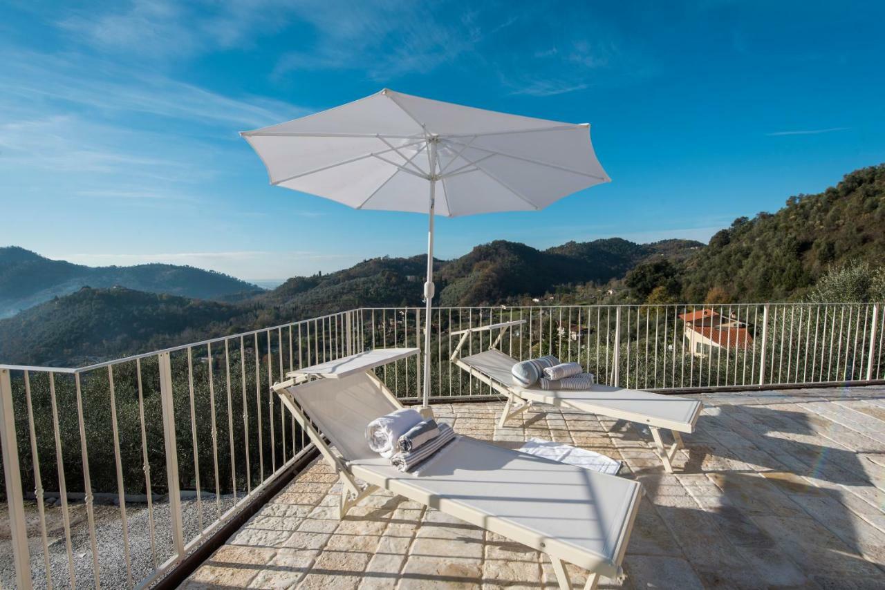 Charming Farmhouse In The Hills, Private Pool, Sea View, Dream Panorama Camaiore Zewnętrze zdjęcie