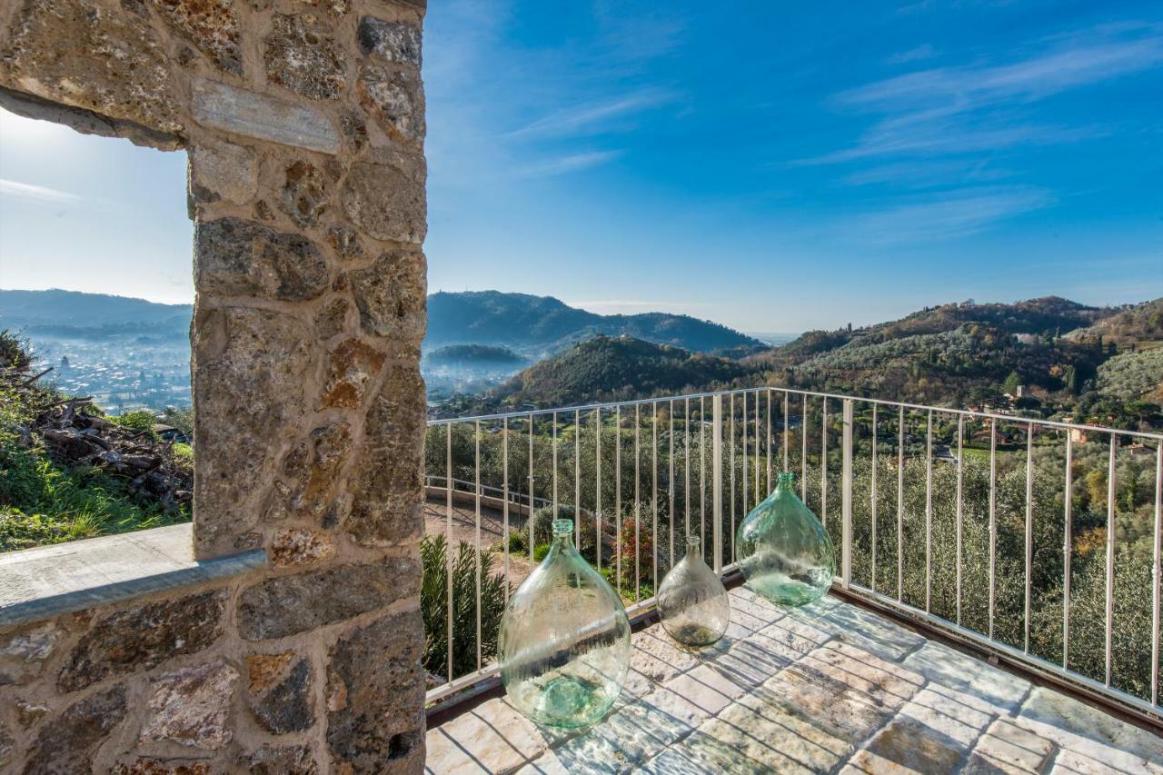 Charming Farmhouse In The Hills, Private Pool, Sea View, Dream Panorama Camaiore Zewnętrze zdjęcie