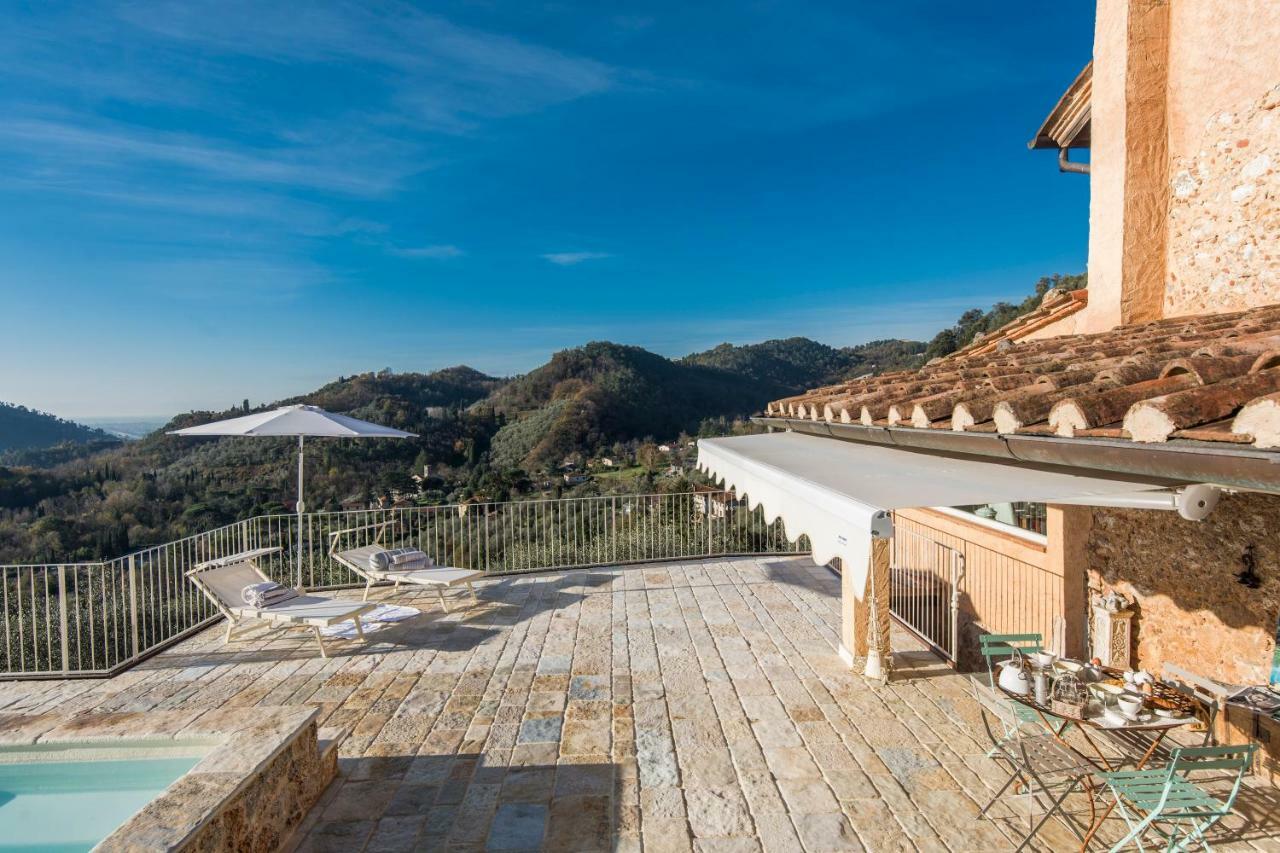Charming Farmhouse In The Hills, Private Pool, Sea View, Dream Panorama Camaiore Zewnętrze zdjęcie